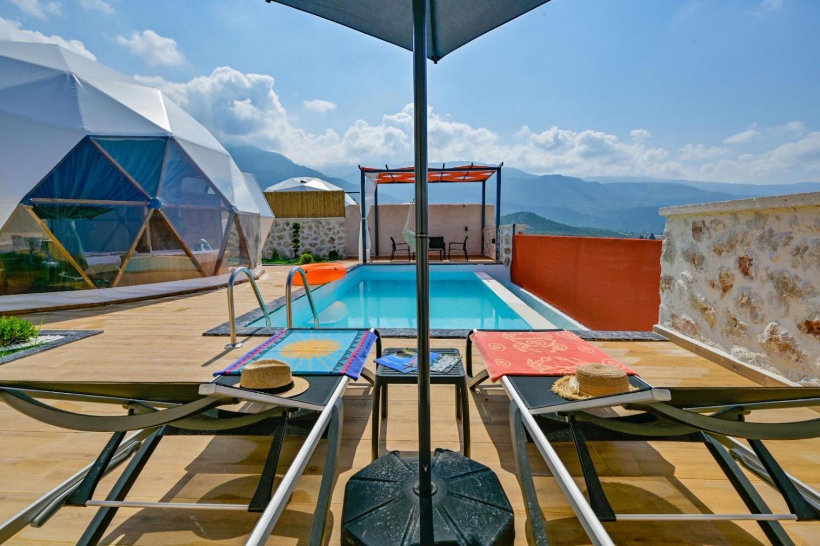 Kalkan Dome Suites & Deluxe Hotel Kaş Kültér fotó