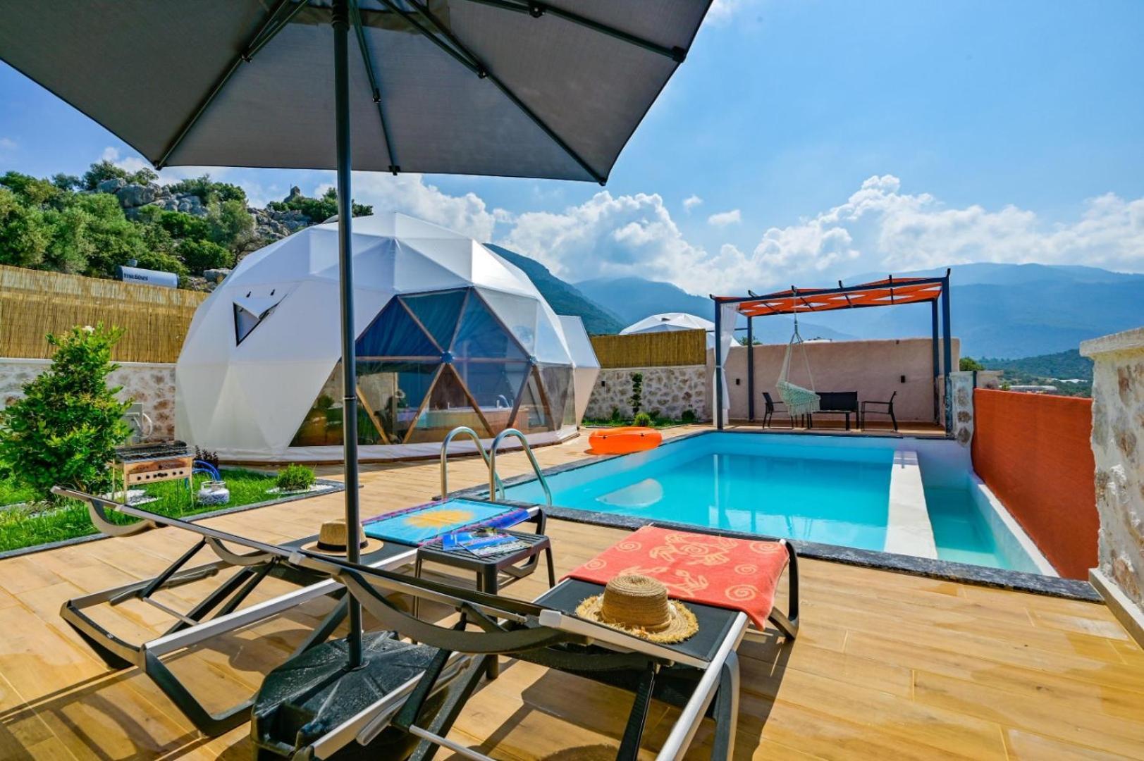 Kalkan Dome Suites & Deluxe Hotel Kaş Kültér fotó